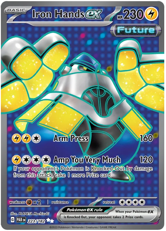 Pokemon Paradox Rift Iron Hand EX