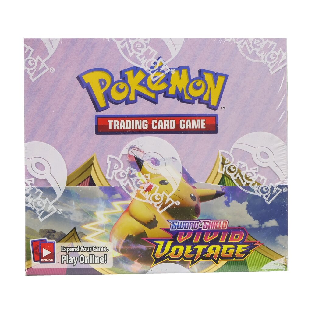 135 Cards for sale online Pokémon Sword and Shield Vivid Voltage Booster Box 