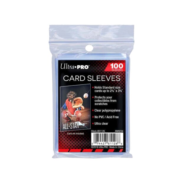 Ultra Pro Kartenhüllen für Trading Cards - 100 Stück