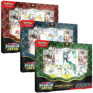 Paldean Fates Premium Collection Box (Englisch)  3er Set