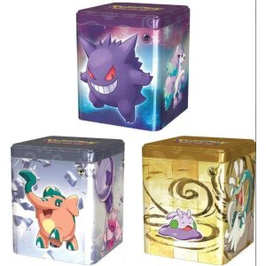 Pokemon Stapelbare Tin Box 3er Set Frühjahr 2024