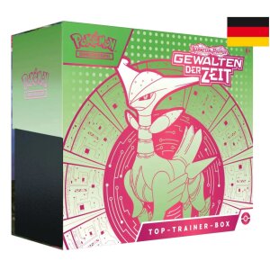 Pokemon Gewalten der Zeit Top Trainer Box Deutsch Zufällige TTB