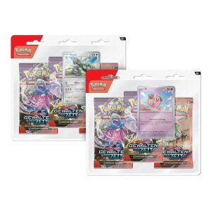 Pokemon Gewalten der Zeit 3 Pack Blister